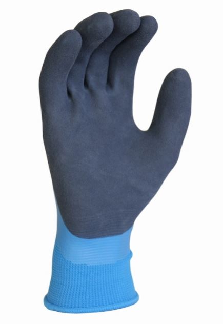 WG-318 Aqua Latex-Handschuh, blau