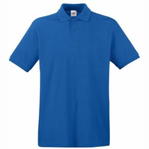 19638-000 - Piqué-Polo-Shirt, royalblau